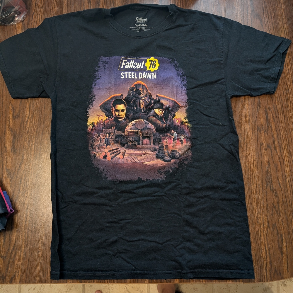 Fallout 76 Steel Dawn Black T-Shirt